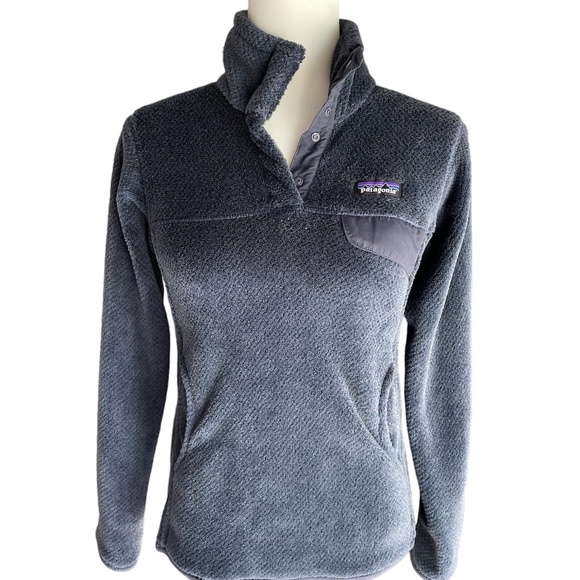 Patagonia Jackets & Blazers - Patagonia Women's Re-Tool Snap-T Fleece Pullover - size Small - color Blue